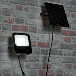 Dwight Outdoor Solar 50 Watt LED Flood Light - Grey - thumbnail 7