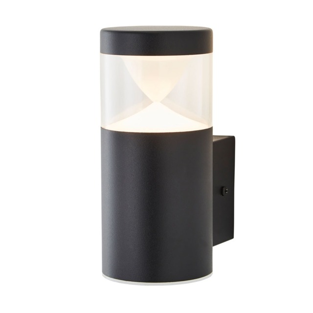 Nura 1 Light Outdoor Wall Light - Black - image 1
