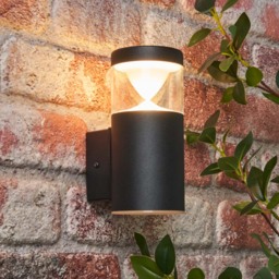 Nura 1 Light Outdoor Wall Light - Black - thumbnail 5