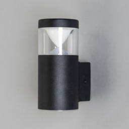 Nura 1 Light Outdoor Wall Light - Black - thumbnail 3