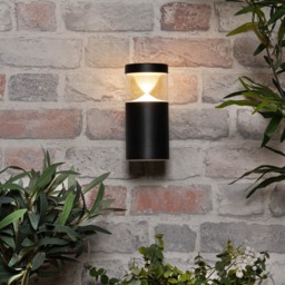 Nura 1 Light Outdoor Wall Light - Black - thumbnail 6