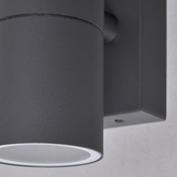 2 Pack of Kenn 2 Light Up and Down Outdoor Wall Light - Anthracite - thumbnail 5
