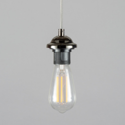 Fresia Plug In Cable Ceiling Pendant Light - Black Nickel - thumbnail 3
