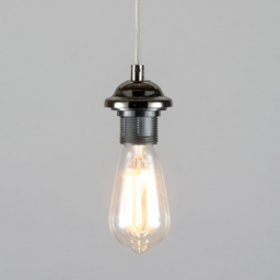 Fresia Plug In Cable Ceiling Pendant Light - Black Nickel - thumbnail 2