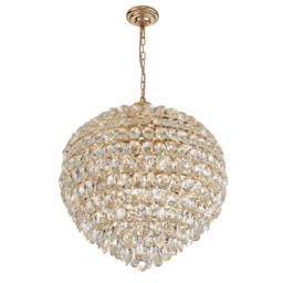 Visconte Maine 12 Light Ceiling Pendant - Gold - thumbnail 9