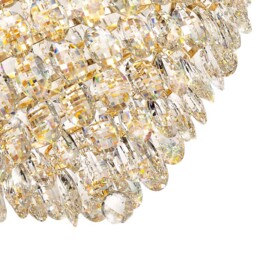 Visconte Maine 12 Light Ceiling Pendant - Gold - thumbnail 5