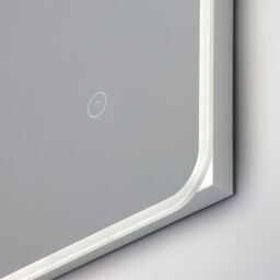 Bredon LED Bathroom Mirror Touch Sensitive Wall Light - Chrome - thumbnail 4