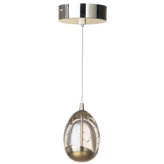 Visconte Bulla 1 Light LED Ceiling Pendant - Gold - image 1