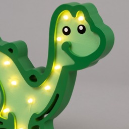 Glow Dinosaur Table Lamp - Green - thumbnail 4