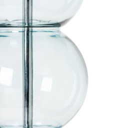 1 Light Ball Stack Floor Lamp with Grey Shade - Blue - thumbnail 6