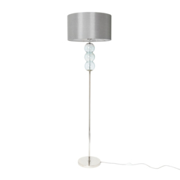1 Light Ball Stack Floor Lamp with Grey Shade - Blue - thumbnail 5