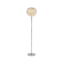 Visconte Maine 3 Light Floor Lamp - Chrome - thumbnail 1