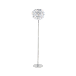 Visconte Maine 3 Light Floor Lamp - Chrome - thumbnail 4