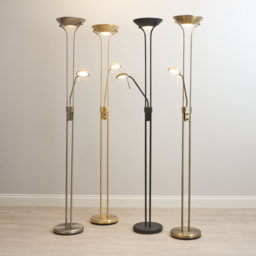 Mother & Child LED Floor Lamp - Antique Brass - thumbnail 7
