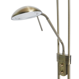 Mother & Child LED Floor Lamp - Antique Brass - thumbnail 5