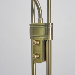Mother & Child LED Floor Lamp - Antique Brass - thumbnail 4