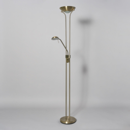 Mother & Child LED Floor Lamp - Antique Brass - thumbnail 3