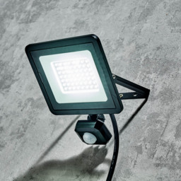 Fergus Outdoor 30 Watt LED Flood Light with PIR Sensor - Black - thumbnail 7
