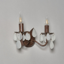 Antique Wall Light - 2 Light - Bronze - thumbnail 3