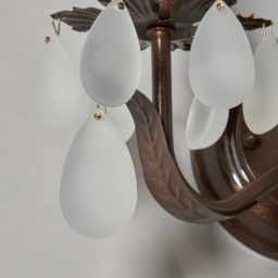 Antique Wall Light - 2 Light - Bronze - thumbnail 4