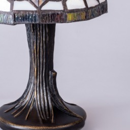 Tiffany by Tiff 1 Light Tree Effect Table Lamp - Black and Gold - thumbnail 5