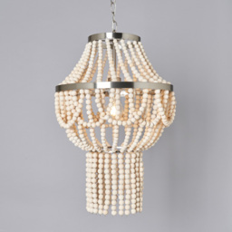 Pilli Beaded Chandelier - Natural - thumbnail 2