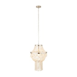 Pilli Beaded Chandelier - Natural - thumbnail 5