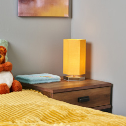 Glow Hexagon Table Lamp - Yellow - thumbnail 7