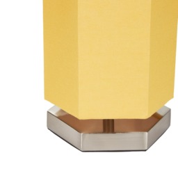 Glow Hexagon Table Lamp - Yellow - thumbnail 6