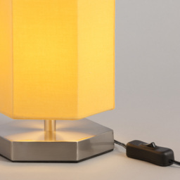 Glow Hexagon Table Lamp - Yellow - thumbnail 4