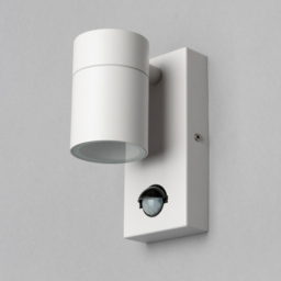 2 Pack of Kenn Outdoor Wall Lights with PIR Sensor - White - thumbnail 4