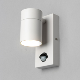 2 Pack of Kenn Outdoor Wall Lights with PIR Sensor - White - thumbnail 3