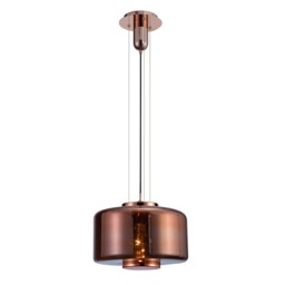 Visconte Firenze 1 Light 40cm Ceiling Pendant - Copper