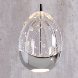 Visconte Bulla 5 Light Ceiling Pendant Light Bar - Chrome - thumbnail 6