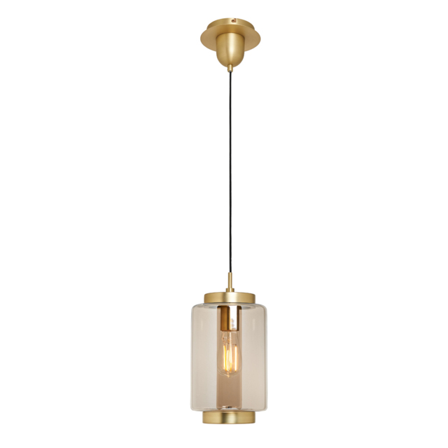 Visconte Firenze 1 Light 20cm Ceiling Pendant - Matte Gold - image 1