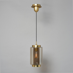 Visconte Firenze 1 Light 20cm Ceiling Pendant - Matte Gold - thumbnail 3