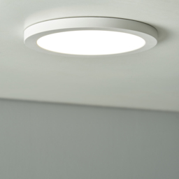 Darly 18 Watt LED Flush Ceiling or Wall Light - White - thumbnail 5