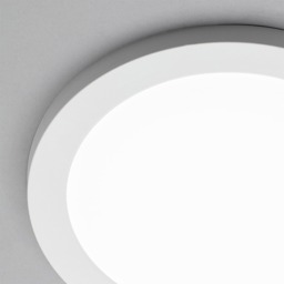 Darly 18 Watt LED Flush Ceiling or Wall Light - White - thumbnail 4