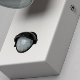 Kenn Outdoor Wall Light with PIR Sensor - White - thumbnail 4