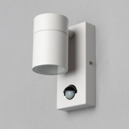 Kenn Outdoor Wall Light with PIR Sensor - White - thumbnail 3