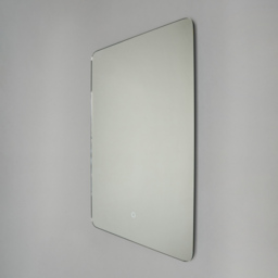 Tow 25 Watt Rectangle LED Bathroom Mirror with Touch Demist - Silver - thumbnail 3