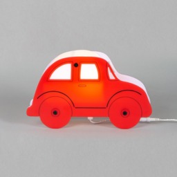 Glow Car LED Table Lamp - Red - thumbnail 2