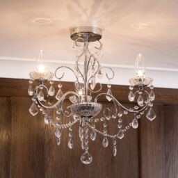 Vara 3 Light Bathroom Chandelier - Chrome - thumbnail 5