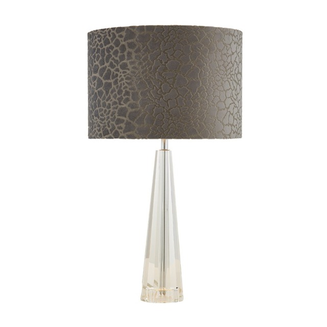 Rafael Crystal Base Table Lamp - Clear - image 1