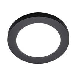 Darly 12 Watt LED Flush Ceiling or Wall Light - Satin Black