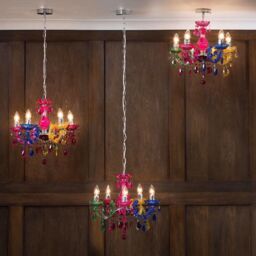 Marie Therese 5 Light Dual Mount Chandelier - Multicoloured with LED Bulbs - thumbnail 5