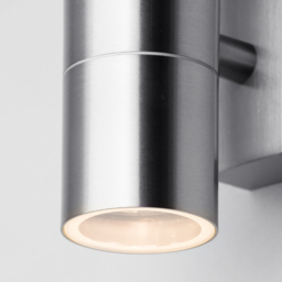 4 Pack of Kenn 2 Light Up and Down IP44 Outdoor Wall Light - Stainless Steel - thumbnail 4