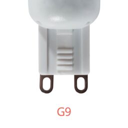 3 Pack of 2 Watt LED G9 Non-Dimmable Capsule Light Bulbs - Warm White - thumbnail 4