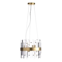 Visconte Coco Small Ceiling Pendant - Satin Gold - thumbnail 6