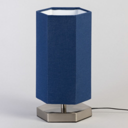 Glow Hexagon Table Lamp - Blue - thumbnail 3